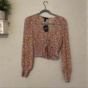 Floral f21 blouse